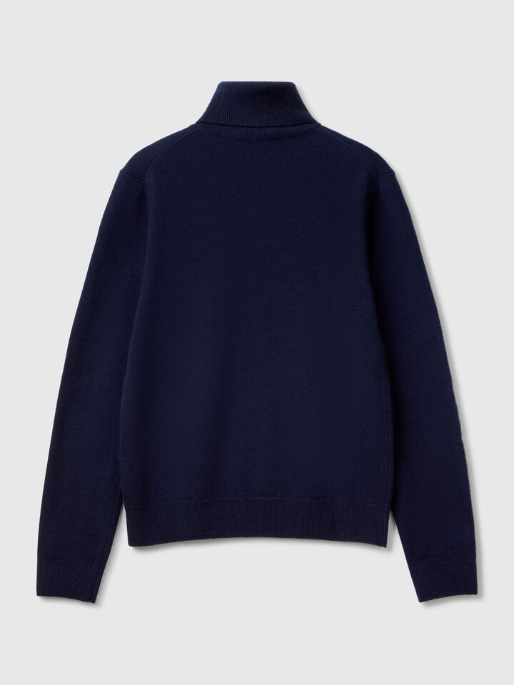 TURTLE NECK SWEATER Mujer image number 6